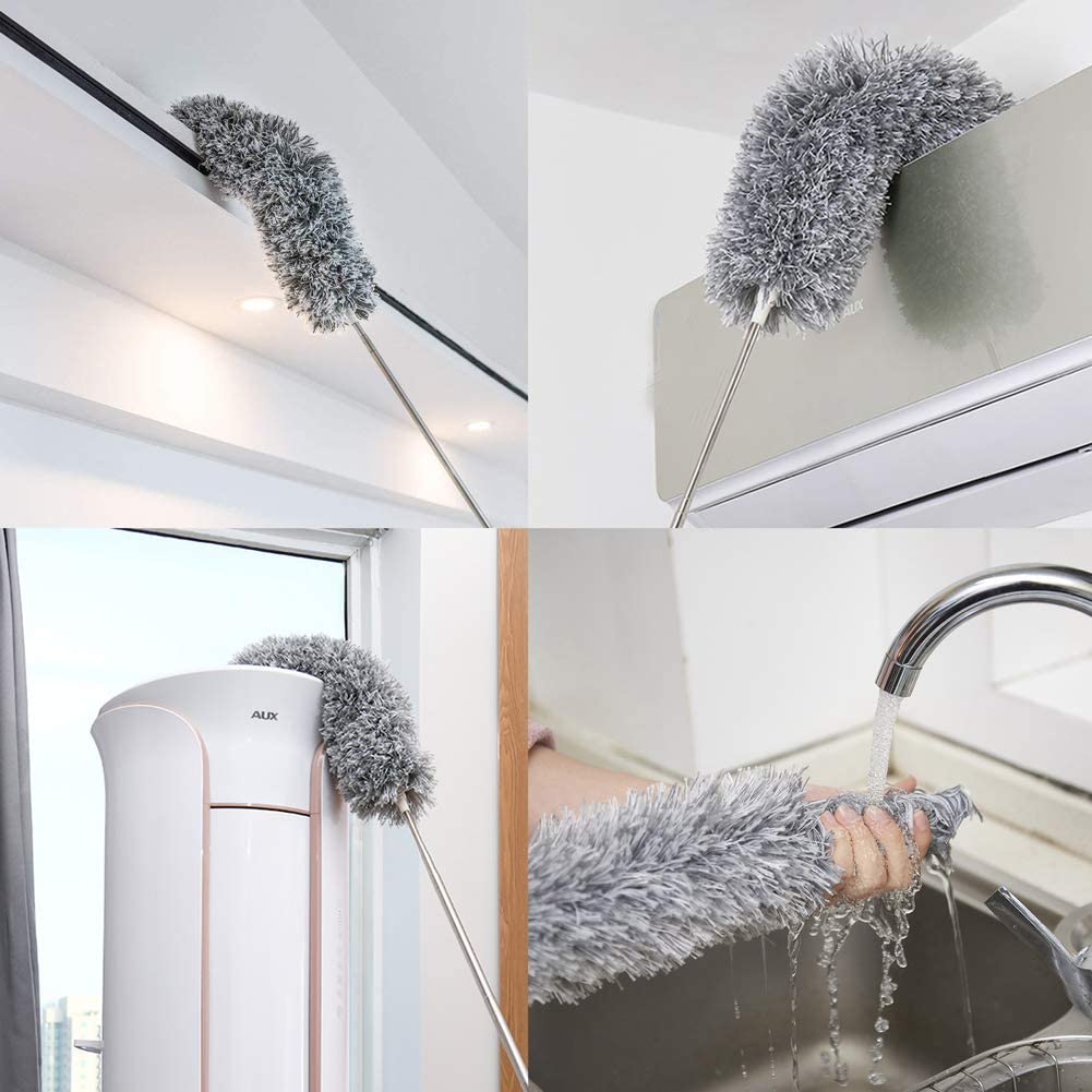 Extendable 100-Inch Microfiber Ceiling Duster