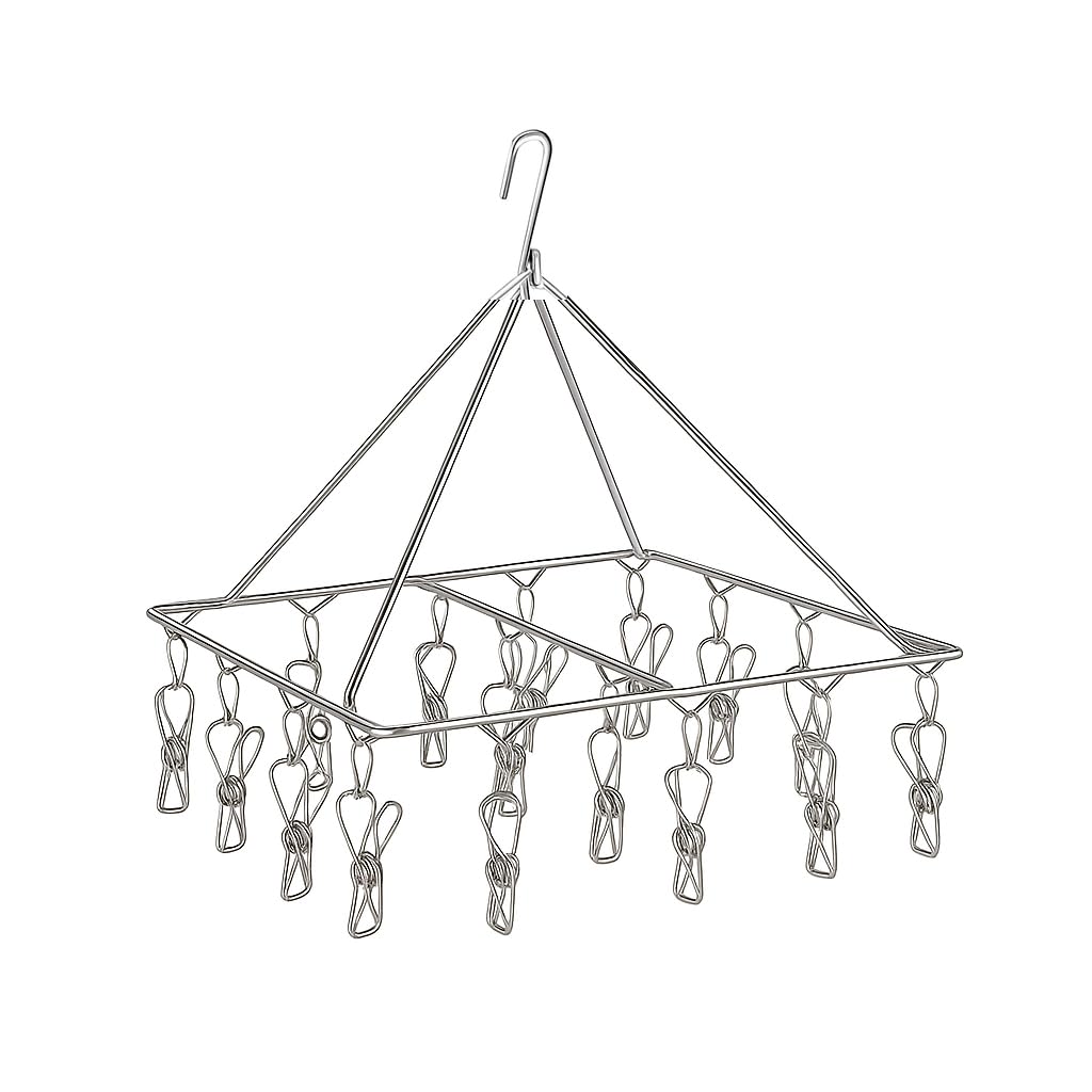 Stainless Steel Multi-Clip Drying Rack