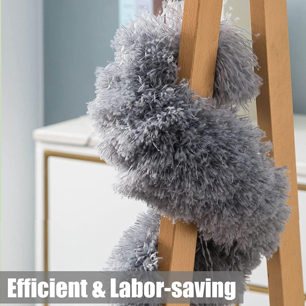 Extendable 100-Inch Microfiber Ceiling Duster